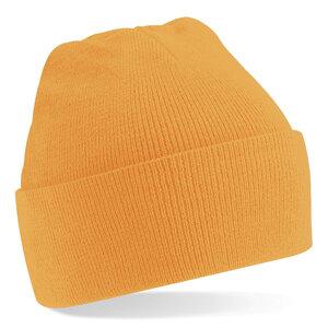 Beechfield BF045 - Beanie with Flap Fluorescent Orange