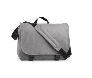 BagBase BG218 - TWO TONE DIGITAL MESSENGER Grey Marl