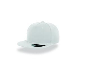 Atlantis AT090 - 5 panel flat visor cap White