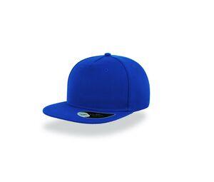 Atlantis AT090 - 5 panel flat visor cap Royal