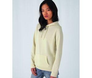 B&C BCW04W - Hooded sweatshirt # woman Melon Orange