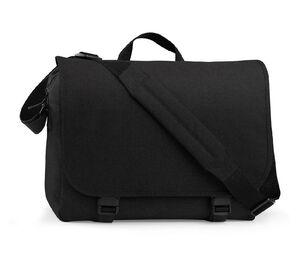 BagBase BG218 - TWO TONE DIGITAL MESSENGER Black