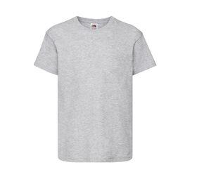 Fruit of the Loom SC1019 - Children's short-sleeves T-shirt Heather Grey