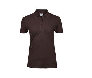 TEE JAYS TJ145 - Polo stretch femme Chocolate