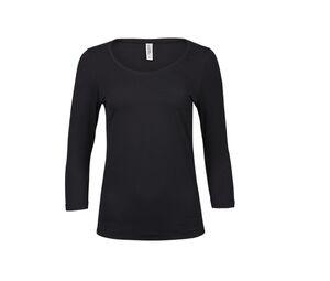 TEE JAYS TJ460 - T-shirt femme manches 3/4 Black