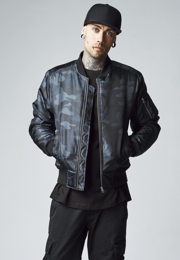 Urban Classics TB1278C - Camo Basic Bomber Jacket