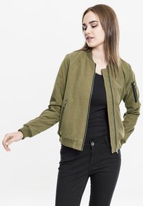 Urban Classics TB1551C - Ladies Peached Bomber Jacket