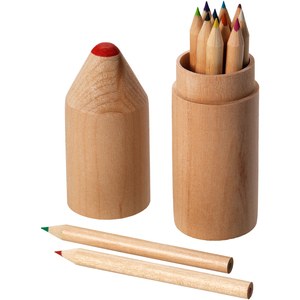 PF Concept 106021 - Bossy 12-piece coloured pencil set Natural