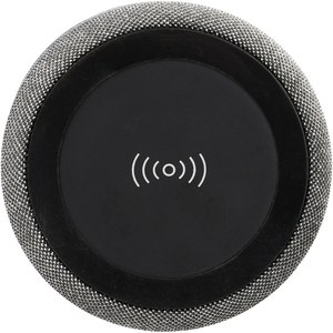 PF Concept 124111 - Fiber 3W wireless charging Bluetooth® speaker Solid Black