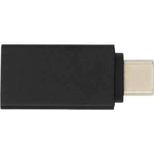 Tekiō® 124210 - ADAPT aluminum USB-C to USB-A 3.0 adapter Solid Black