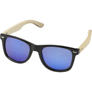 PF Concept 127001 - Taiyō rPET/bamboo mirrored polarized sunglasses in gift box
