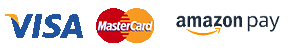 Visa, Mastercard, Amazon Pay
